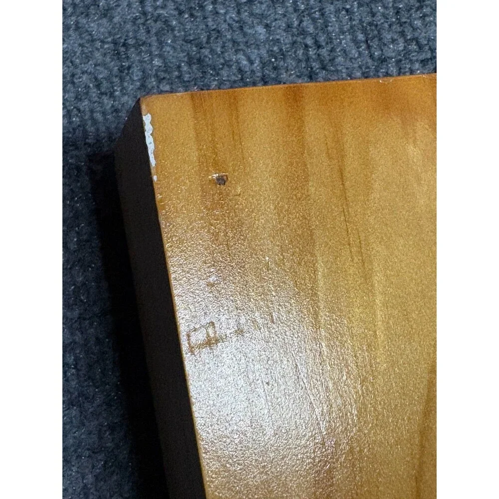 Wooden baseball wall